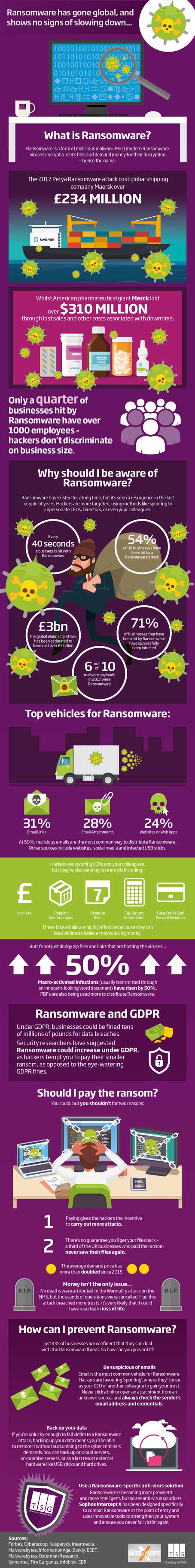 Ransomware Infographic - Technology Services Group